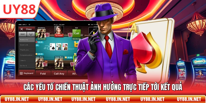 Các yếu tố chiến thuật ảnh hưởng trực tiếp tới kết quả