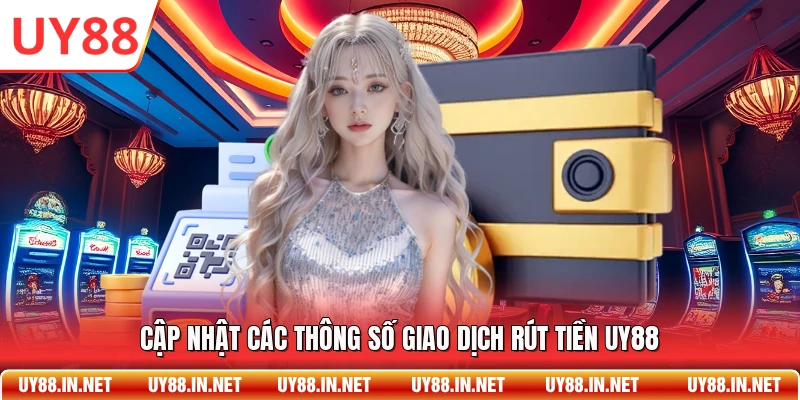 Cập nhật các thông số giao dịch rút tiền UY88